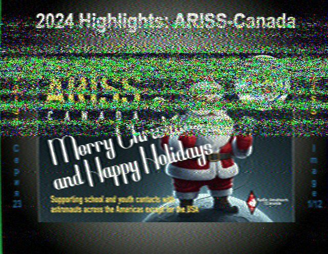 ISS SSTV December 2024 event image