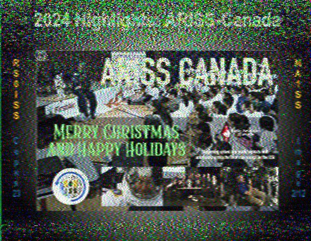 ISS SSTV December 2024 event image