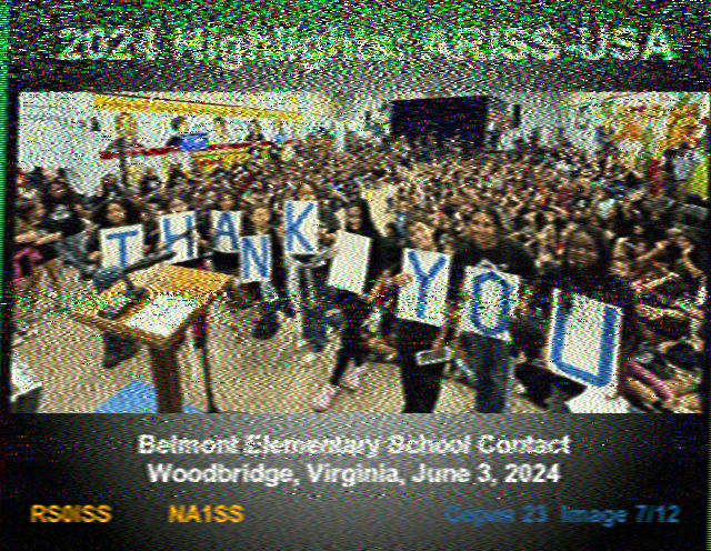 ISS SSTV December 2024 event image