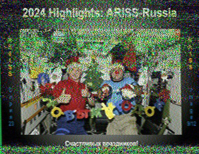 ISS SSTV December 2024 event image