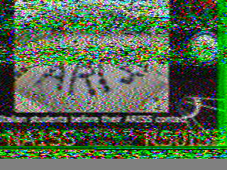 A SSTV image from the ISS 